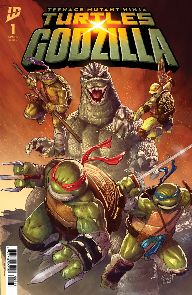 Teenage Mutant Ninja Turtles x Godzilla - Comics - Image - Pop Weasel
