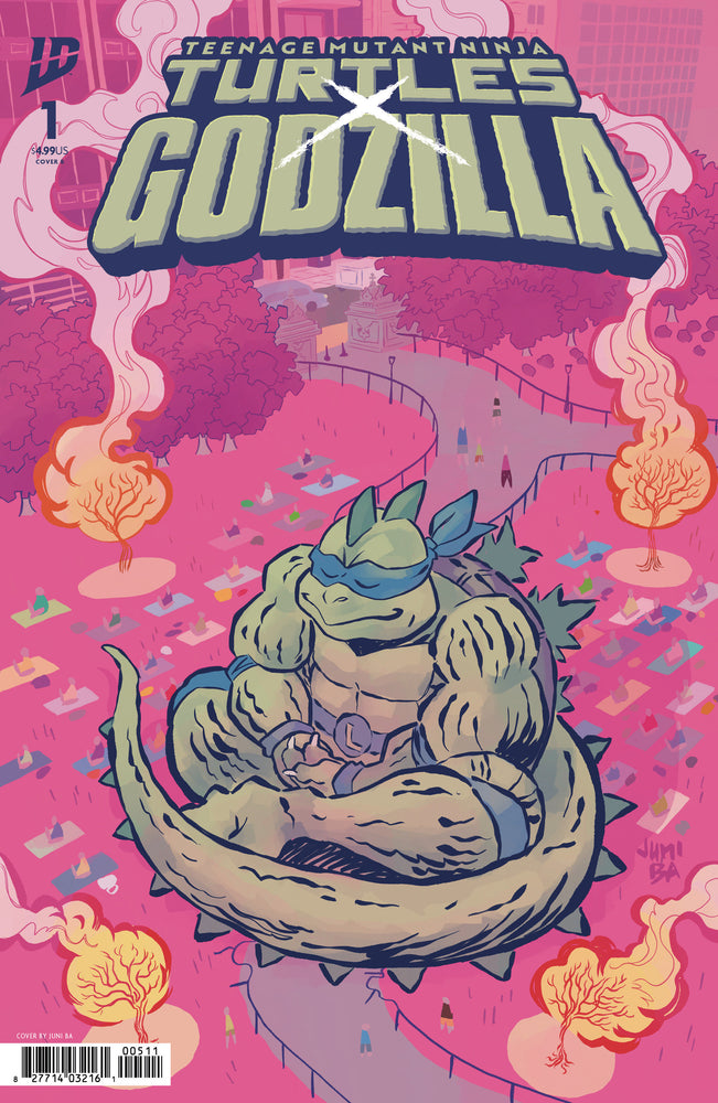 Teenage Mutant Ninja Turtles x Godzilla - Comics - Image - Pop Weasel
