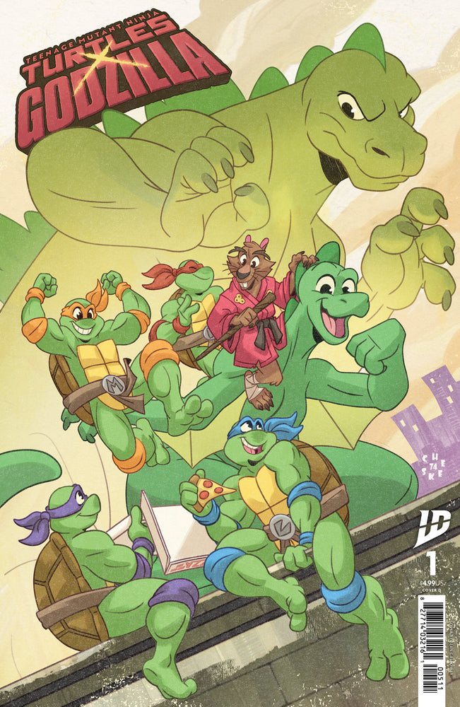 Teenage Mutant Ninja Turtles x Godzilla - Comics - Image - Pop Weasel