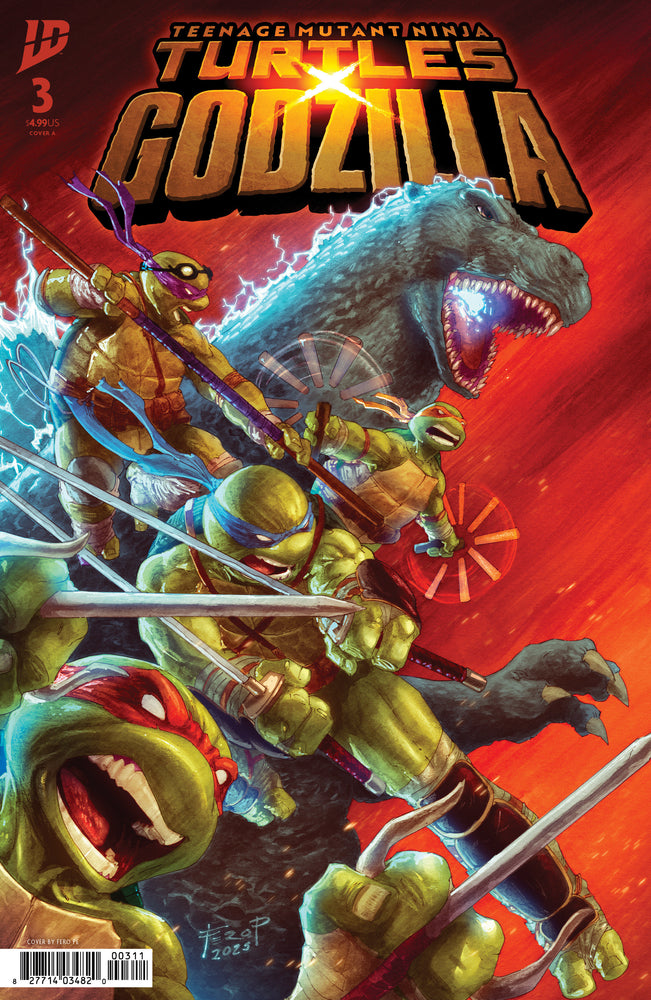 Teenage Mutant Ninja Turtles x Godzilla - Comics - Image - Pop Weasel
