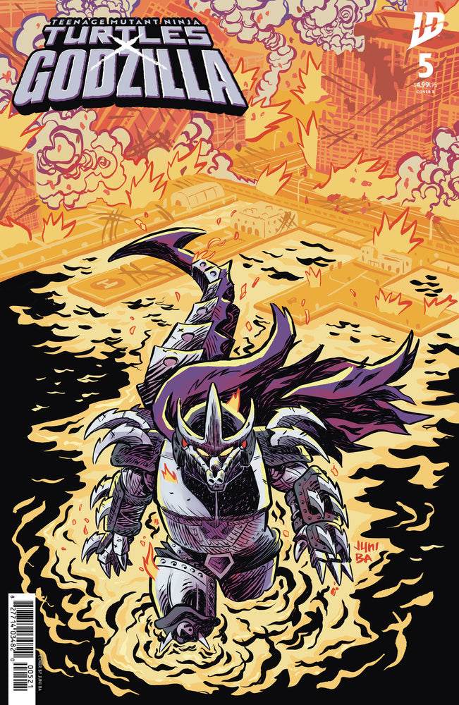 Teenage Mutant Ninja Turtles x Godzilla - Comics - Image - Pop Weasel