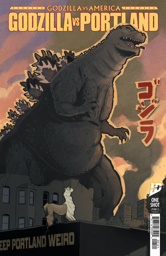 Godzilla Vs. America: Portland Variant B (Yarsky) - Comics - Image - Pop Weasel