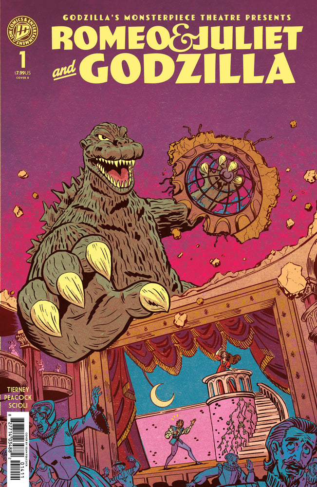 Godzilla’s Monsterpiece Theatre Presents: Romeo & Juliet & Godzilla Variant B (Peacock) - Comics - Image - Pop Weasel