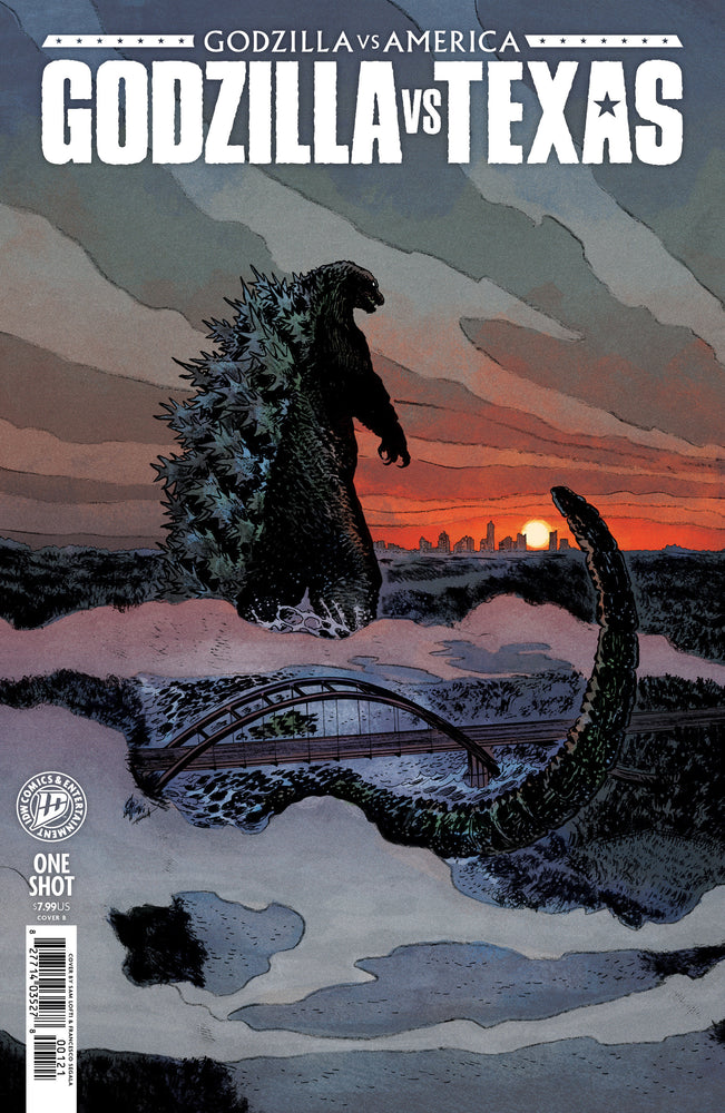 Godzilla Vs. America: Texas Variant B (Lotfi) - Comics - Image - Pop Weasel