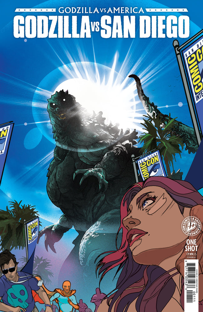 Godzilla Vs. America: San Diego Cover A (Ward) - Comics - Image - Pop Weasel