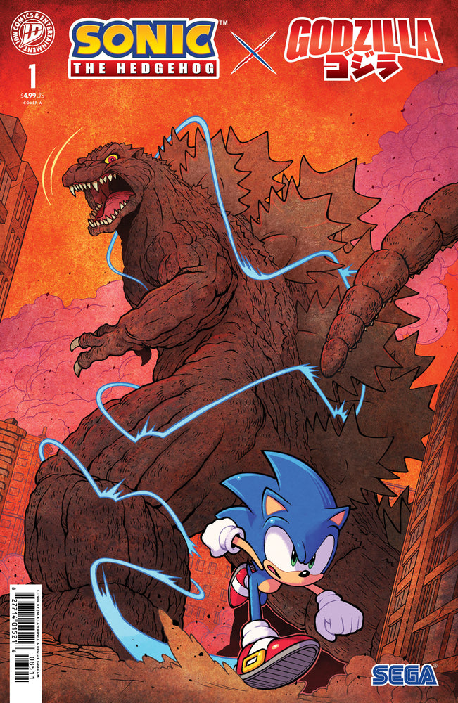 Sonic the Hedgehog x Godzilla - Comics - Image - Pop Weasel