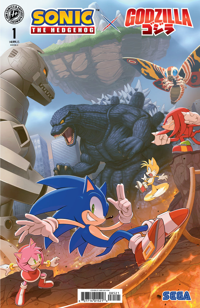 Sonic the Hedgehog x Godzilla - Comics - Image - Pop Weasel