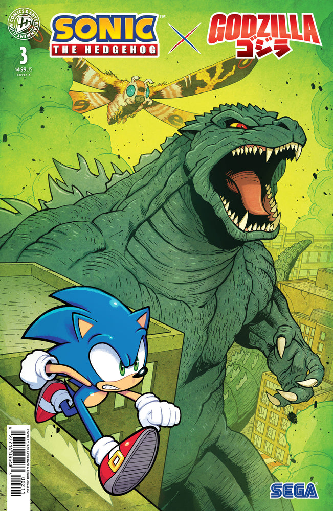 Sonic the Hedgehog x Godzilla - Comics - Image - Pop Weasel