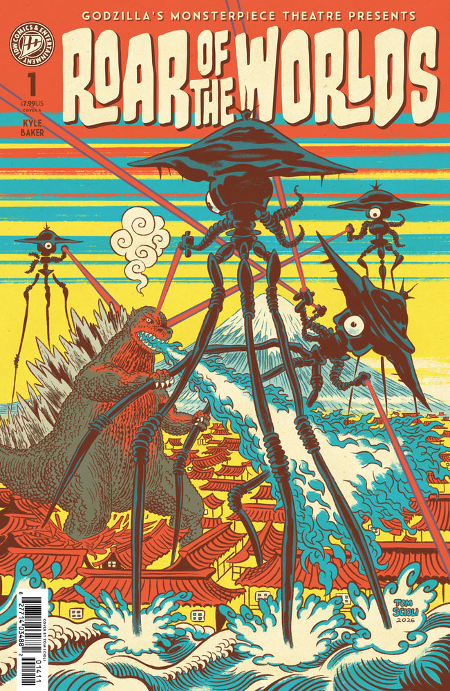 Godzilla's Monsterpiece Theatre Presents: Roar of the Worlds Cover A (Scioli) - Comics - Image - Pop Weasel
