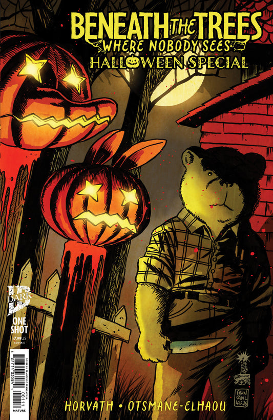Beneath the Trees Where Nobody Sees Halloween Special Variant E (Francavilla IDW Goes Dark Variant)