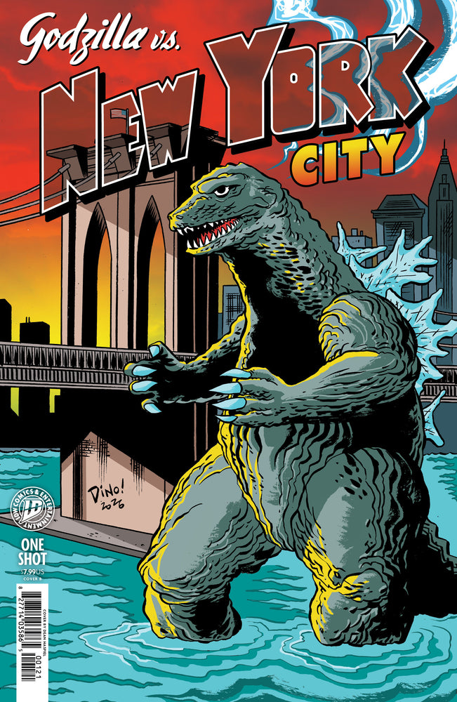 Godzilla Vs. America: New York City Variant B (Haspeil) - Comics - Image - Pop Weasel