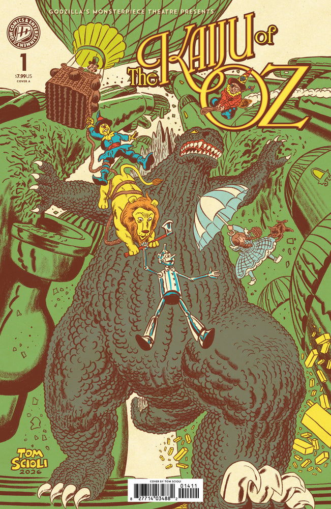Godzilla’s Monsterpiece Theatre Presents: The Kaiju of Oz Cover A (Scioli) - Comics - Image - Pop Weasel