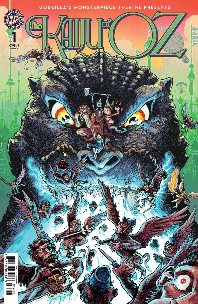 Godzilla’s Monsterpiece Theatre Presents: The Kaiju of Oz Variant B (Browne) - Comics - Image - Pop Weasel