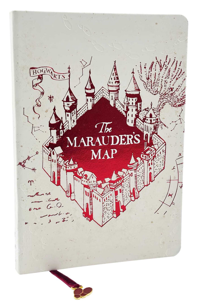 Harry Potter: Marauder's Map Journal with Ribbon Charm - Stationery - Image - Pop Weasel