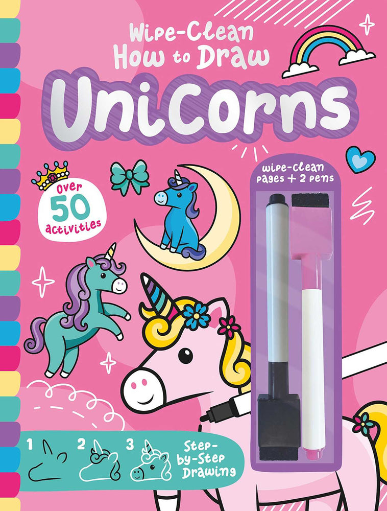How to Draw Unicorns (Wipe Clean) - Childrens Books - Image - Pop Weasel