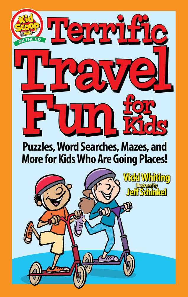 Terrific Travel Fun for Kids: Puzzles, Word Searches, Mazes, and More for Kids Who Are Going Places! - Childrens Books - Image - Pop Weasel