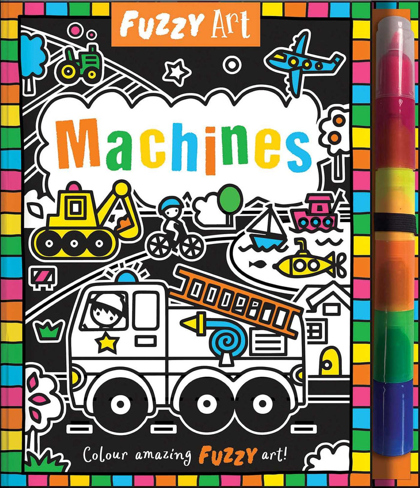 Fuzzy Art Machines - Childrens Books - Image - Pop Weasel