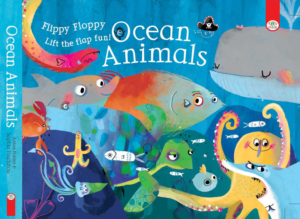 Flippy Floppy Lift the Flap Fun: Ocean Animals - Books - Image - Pop Weasel