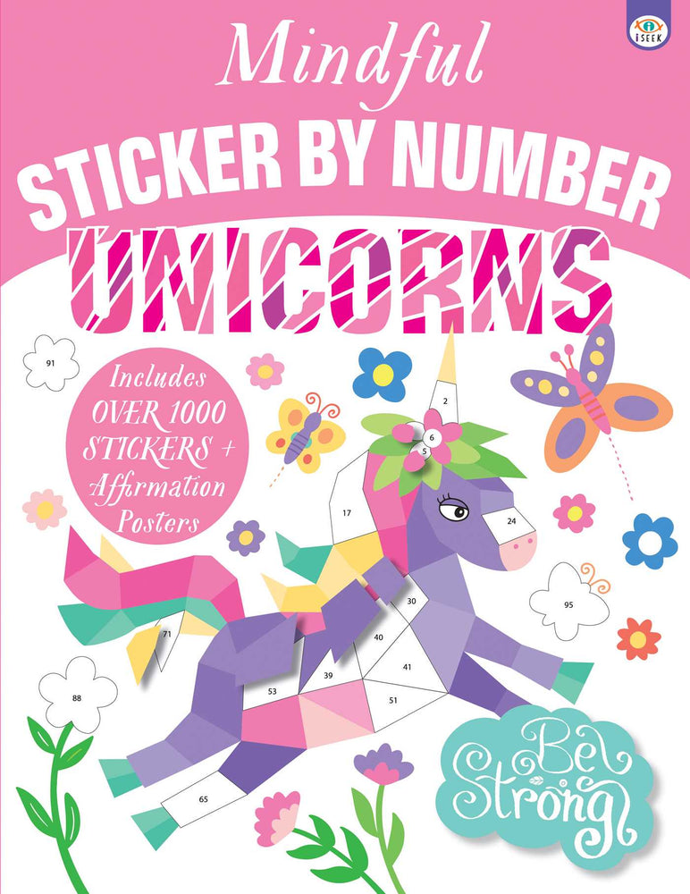 Mindful Sticker by Number: Unicorns - Books - Image - Pop Weasel