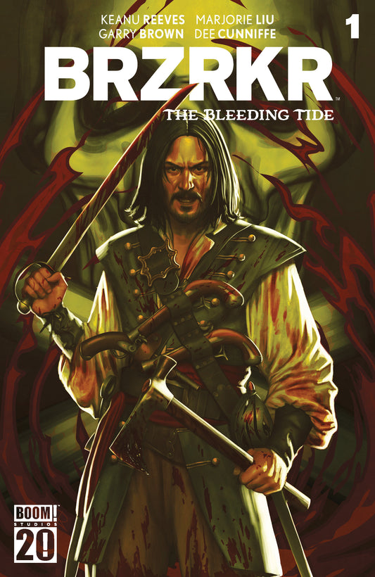 BRZRKR: The Bleeding Tide #1 B Variant (Dressed, Puebla)