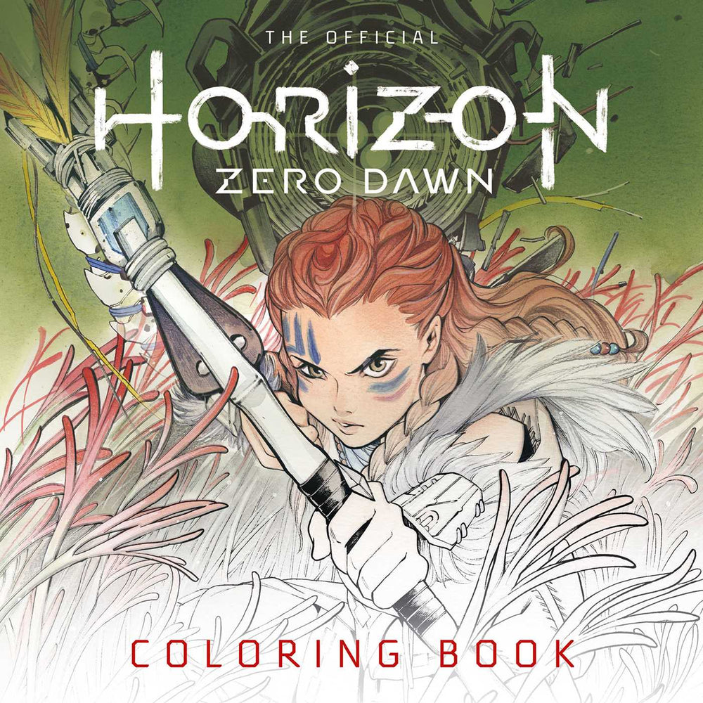 The Official Horizon Zero Dawn Coloring Book - Graphic Novels - Image - Pop Weasel