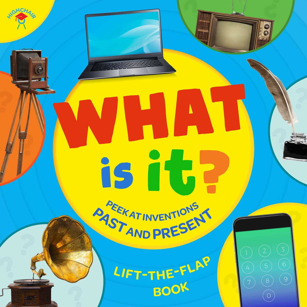 What Is It? (Highchair U): (Educational Board Books for Toddlers, Lift-the-Flap Board Book) - Childrens Books - Image - Pop Weasel