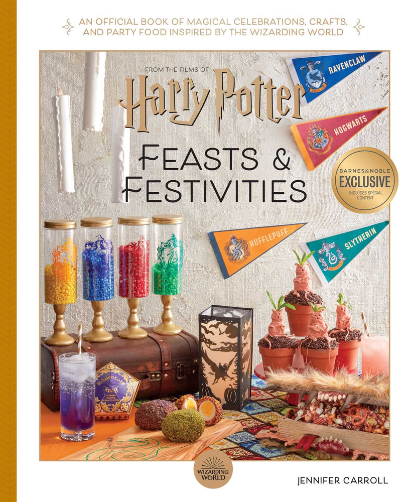 Harry Potter: Feasts & Festivities: An Official Book of Magical Celebrations, Crafts, and Party Food Inspired by the Wizarding World - Books - Image - Pop Weasel