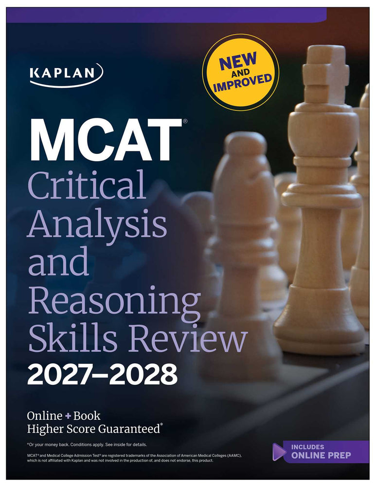 Mcat Critical Analysis And Reasoning Skills Review 2027-2028: Online + Book - Books - Image - Pop Weasel