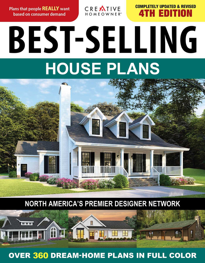 Best-Selling House Plans 4th Edition: Over 360 Dream-Home Plans in Full Color - Books - Image - Pop Weasel