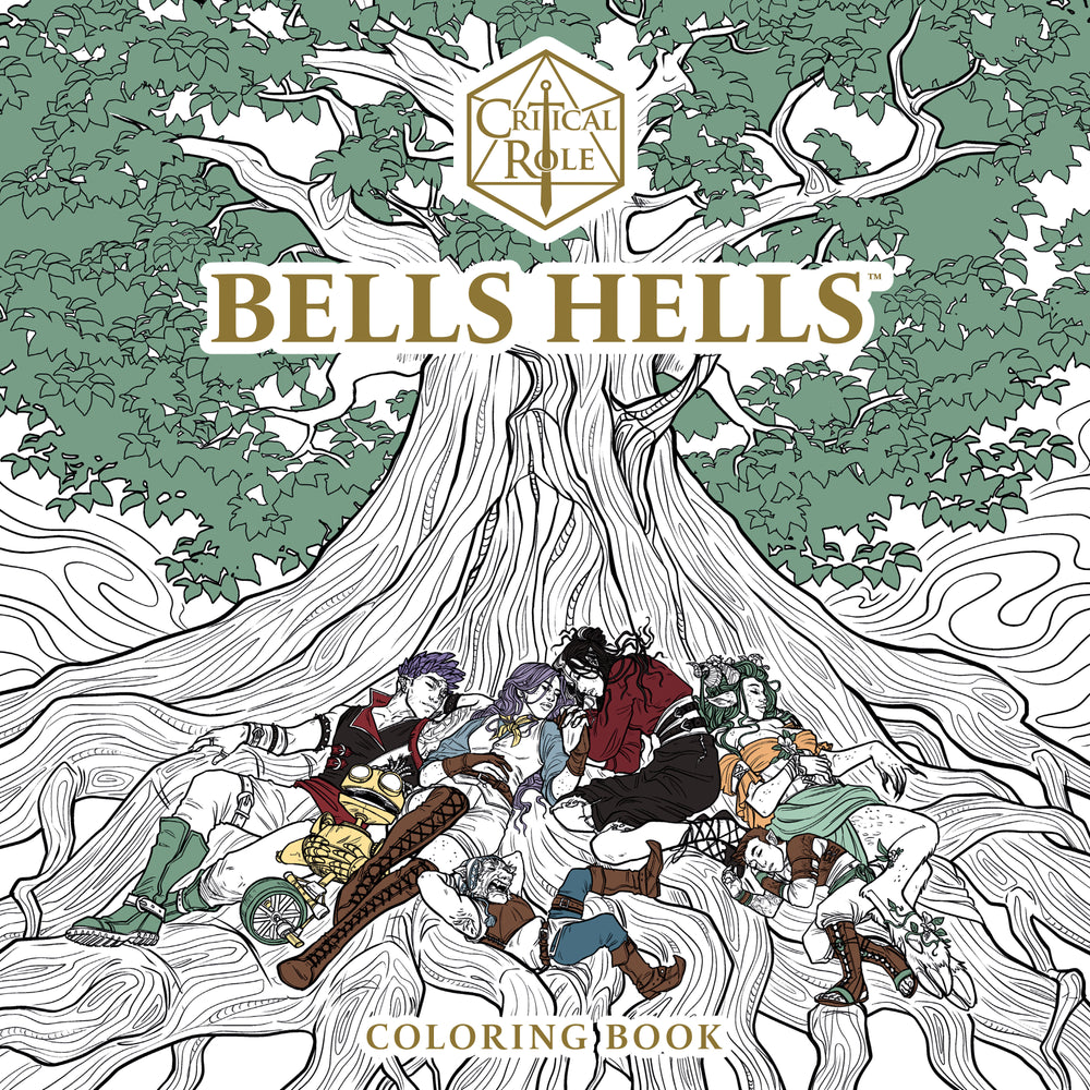 Critical Role: Bells Hells Coloring Book - Image - Graphic Novels - Image - Pop Weasel