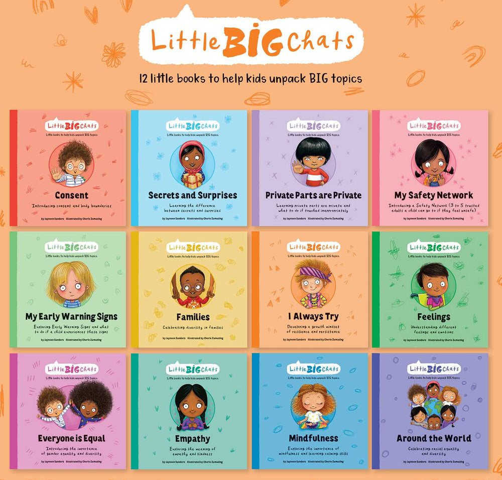 Little Big Chats: Little books to help kids unpack BIG topics - Childrens Books - Image - Pop Weasel