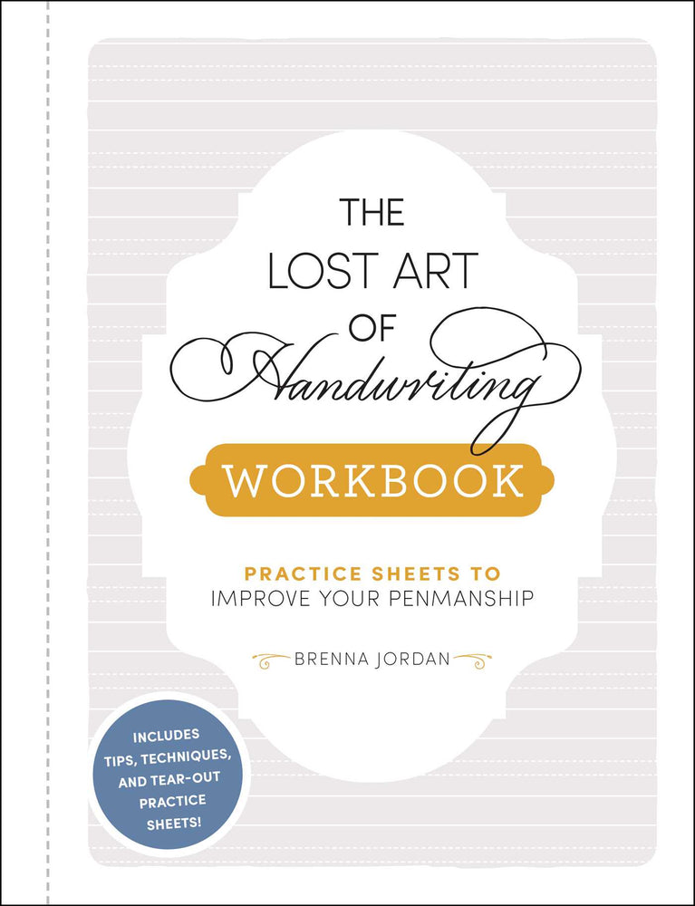The Lost Art of Handwriting Workbook: Practice Sheets to Improve Your Penmanship - Books - Image - Pop Weasel