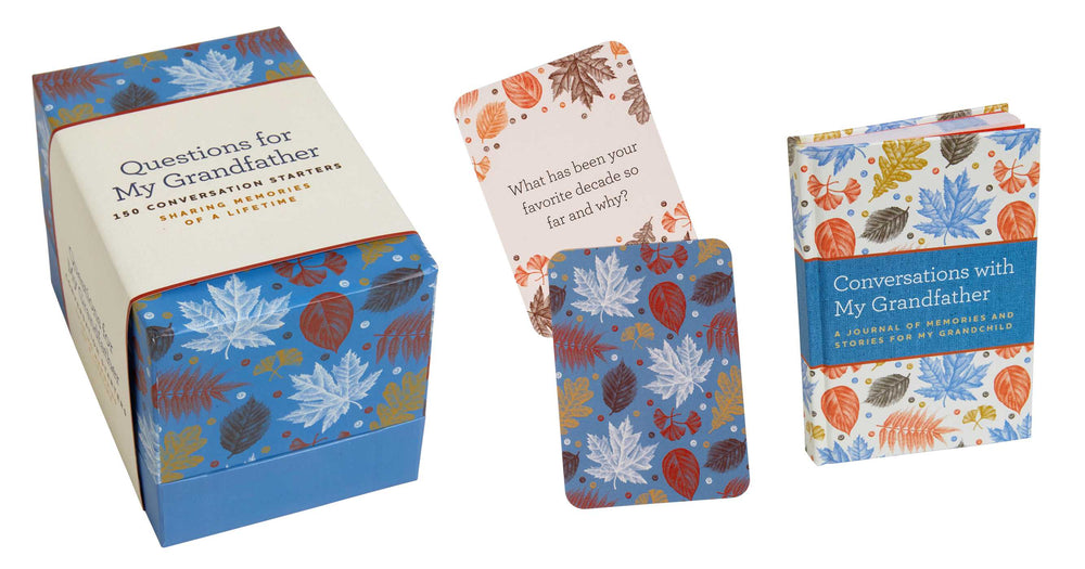 Questions for My Grandfather (Conversation Cards for Kids & Families): 150 Conversation Starters Sharing Memories of a Lifetime - Novelty - Image - Pop Weasel