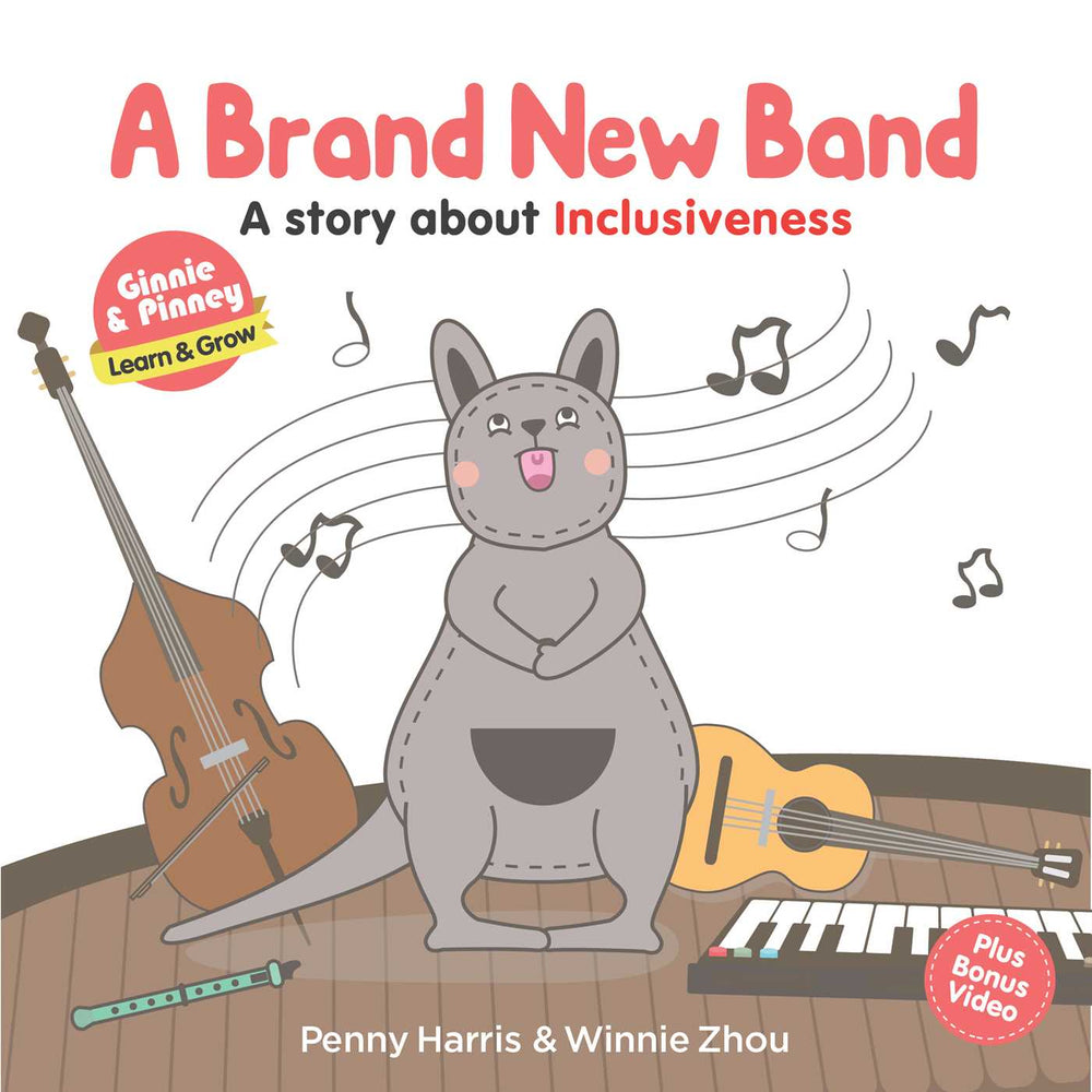 Ginnie & Pinney: A Brand New Band: A story about inclusiveness - Childrens Books - Image - Pop Weasel
