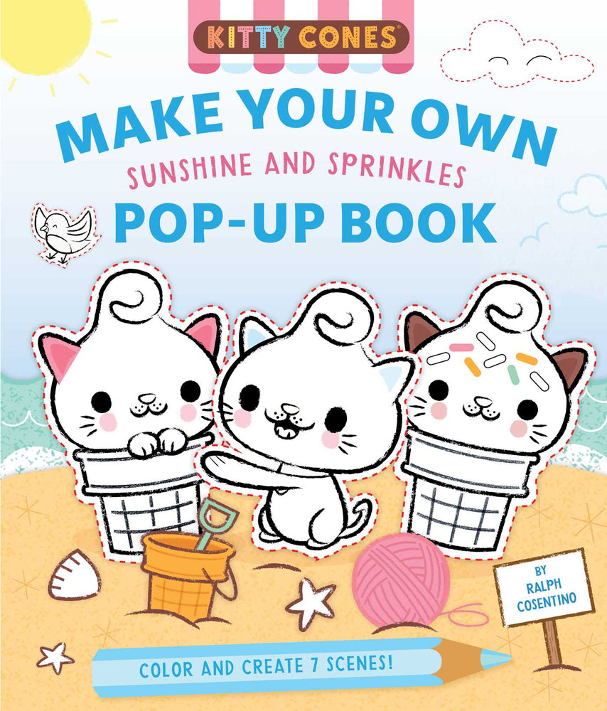 Kitty Cones: Make Your Own Pop-Up Book: Sunshine and Sprinkles - Novelty - Image - Pop Weasel