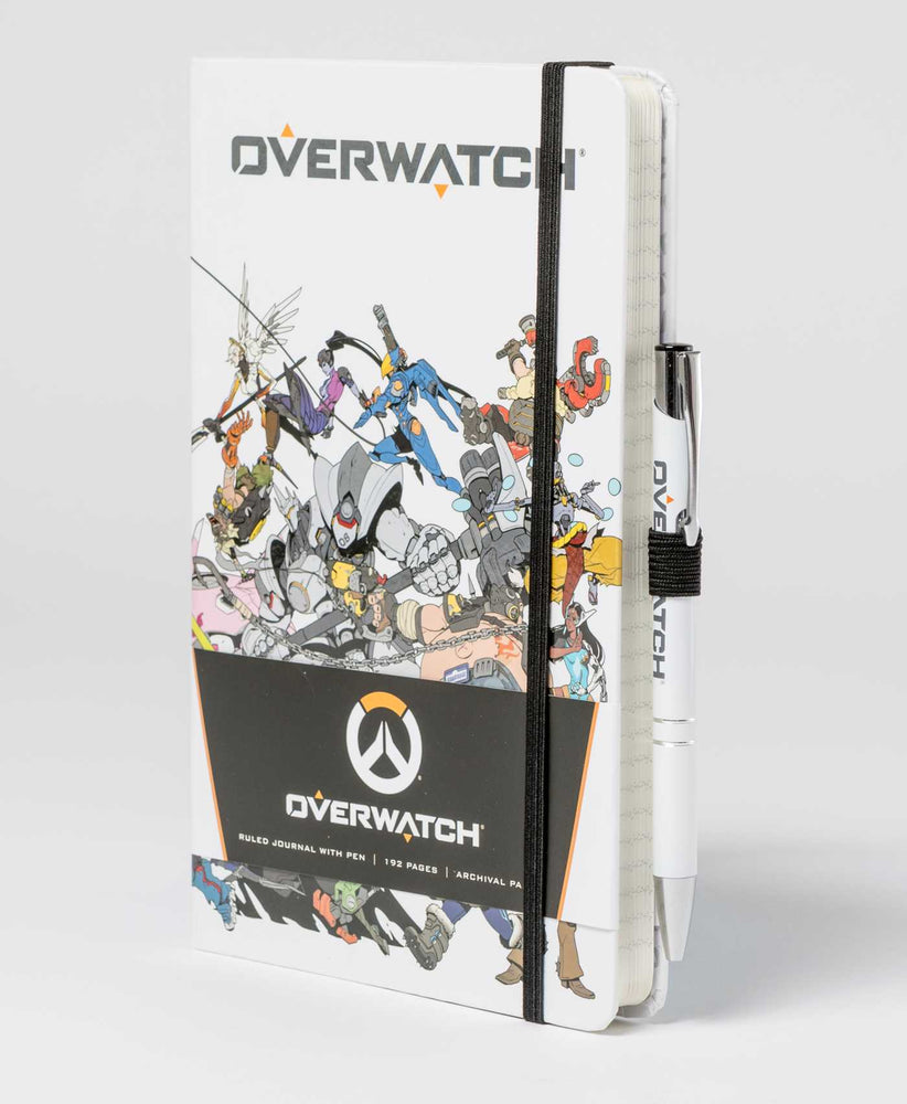 Overwatch: Hardcover Ruled Journal With Pen - Stationery - Image - Pop Weasel