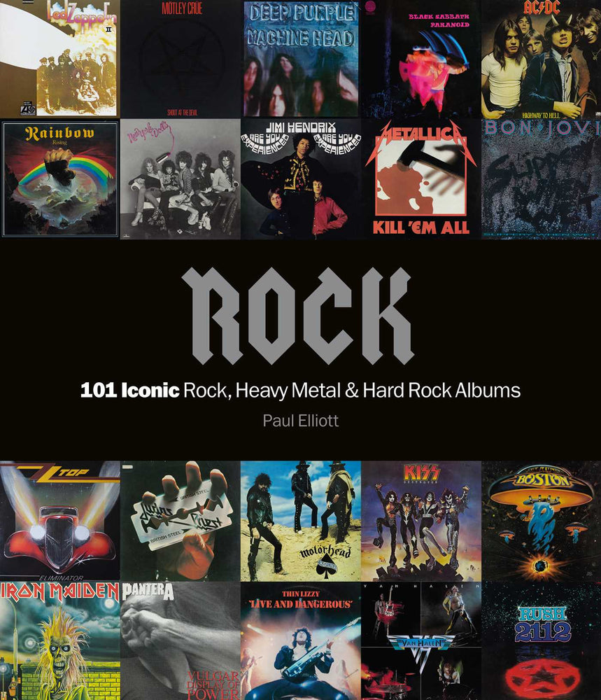 Rock: 101 Iconic Rock, Heavy Metal & Hard Rock Albums - Books - Image - Pop Weasel