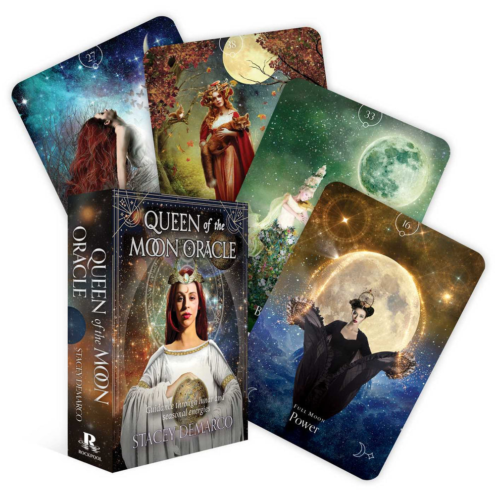 Queen of the Moon Oracle: Guidance through lunar and seasonal energies - Books - Image - Pop Weasel