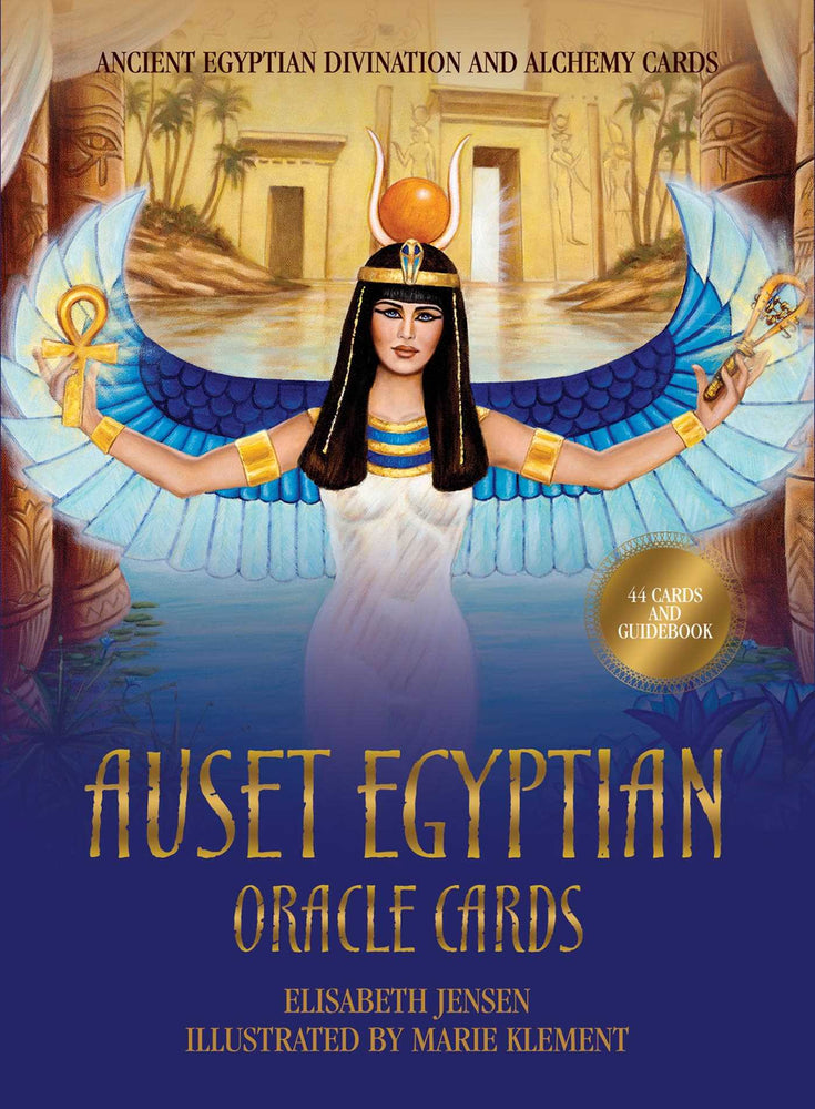 Auset Egyptian Oracle Cards: Ancient Egyptian Divination and Alchemy Cards - Books - Image - Pop Weasel