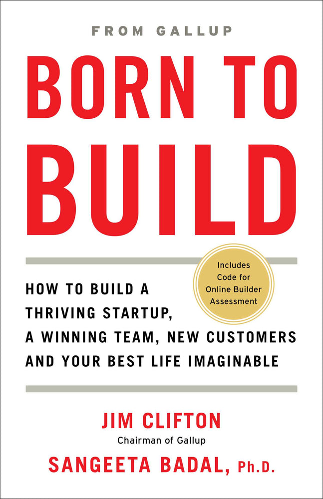 Born to Build: How to Build a Thriving Startup, a Winning Team, New Customers and Your Best Life Imaginable - Books - Image - Pop Weasel
