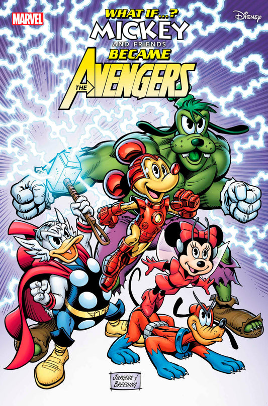 MARVEL & DISNEY: WHAT IF...? MICKEY & FRIENDS BECAME THE AVENGERS #1 DAN JURGENS VARIANT image