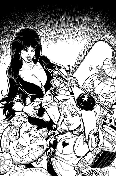 Harley Quinn X Elvira - Comics - Image - Pop Weasel