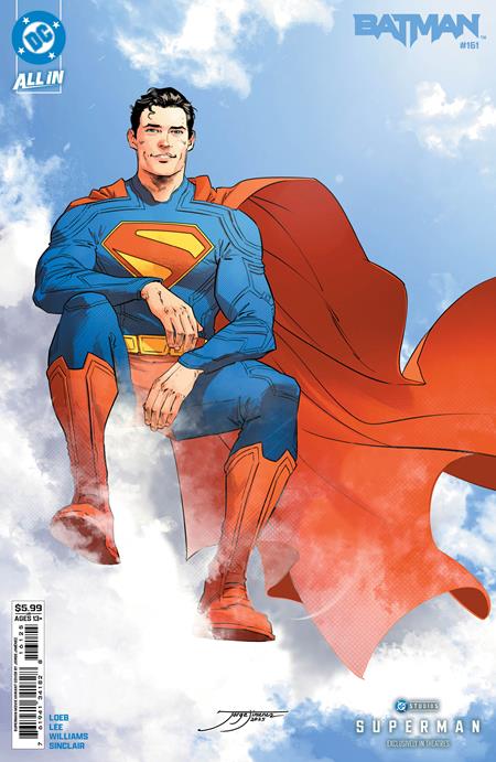 Batman #161  J Jorge Jimenez Superman Movie Card Stock Var - Image
