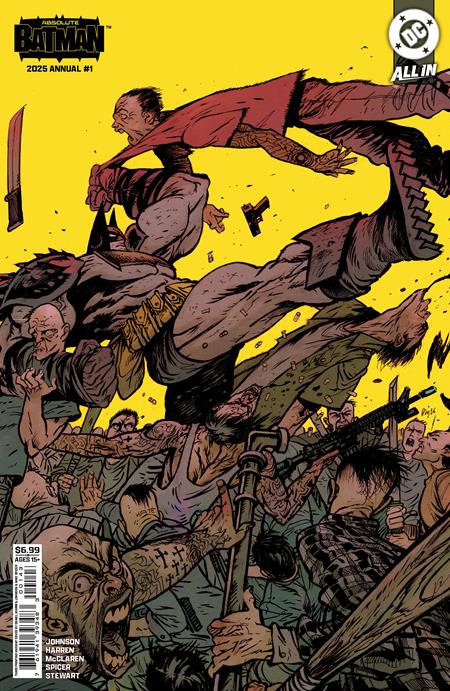 Absolute Batman 2025 Annual #1  | One Shot Third Printing Cvr C Daniel Warren Johnson Card Stock Var - Image