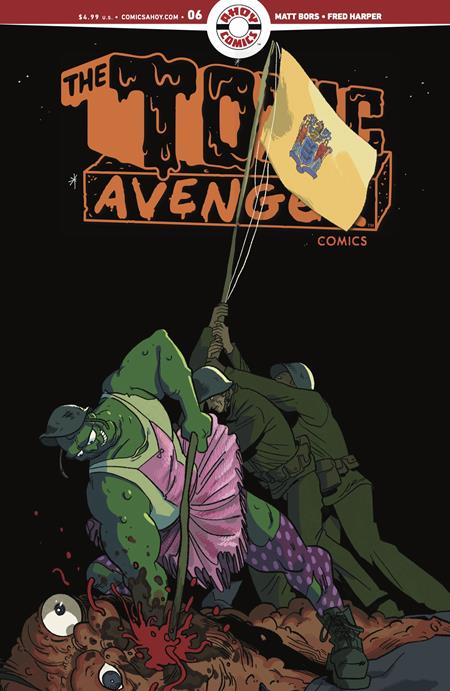Toxic Avenger Comics #6  B 3 Copy Erica Henderson Unlock Var - Image