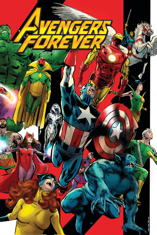 Avengers Forever By Jason Aaron Omnibus Phil Jimenez Cover [DM Only] | Hardcover - Image