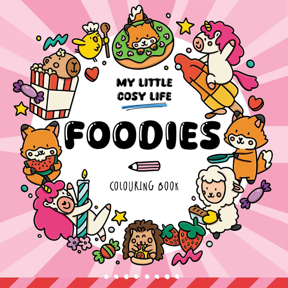 My Little Cosy Life Foodies Colouring Book image - Books - Image - Pop Weasel