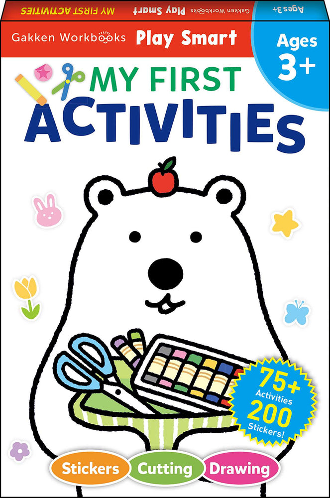 Play Smart MY FIRST ACTIVITIES 3+ Fine Motor Skill Builders!  Cutting, Drawing & More image - Books - Image - Pop Weasel