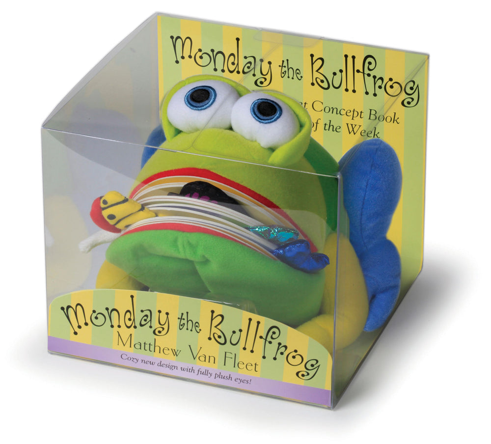 Monday the Bullfrog: A Huggable Puppet Concept Book About the Days of the Week - Novelty - Image - Pop Weasel