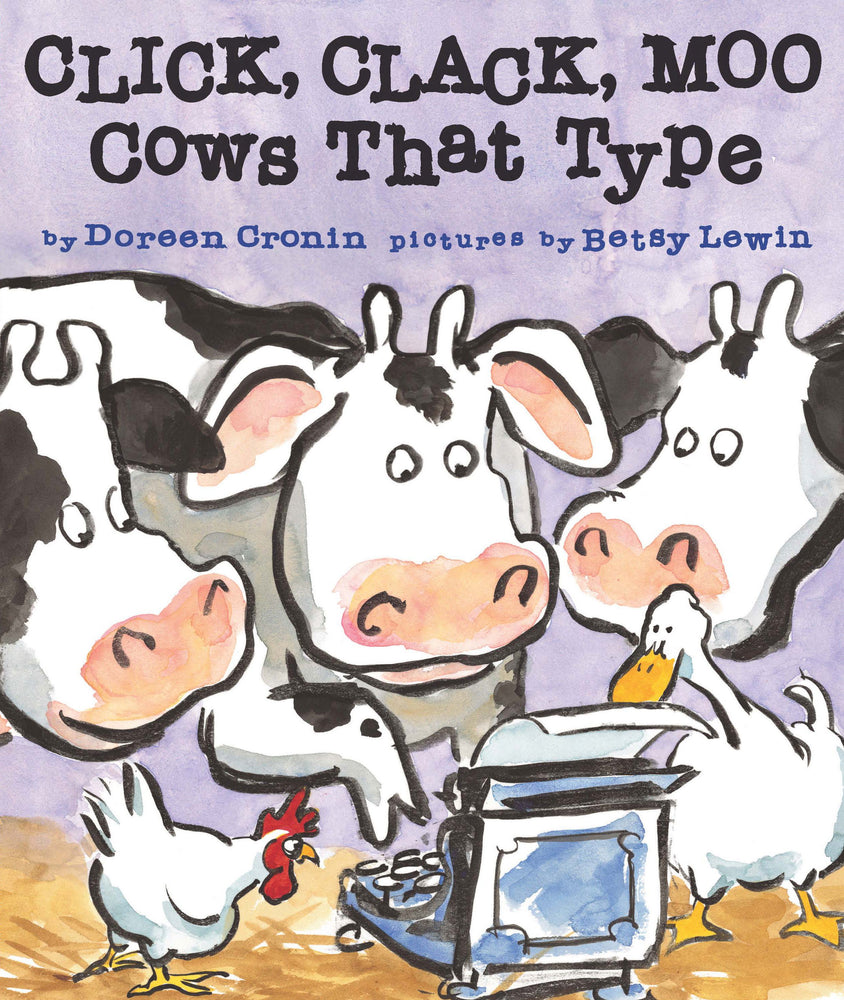 Click, Clack, Moo: Cows That Type - Childrens Books - Image - Pop Weasel